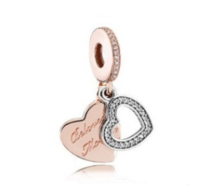 Rose Rose Gold Beads Diy Jewelry Accessories Rose Gold Snowflake Tree Of Life Starfish Love Pendant 1618388549524
