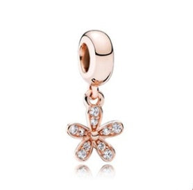 Rose Rose Gold Beads Diy Jewelry Accessories Rose Gold Snowflake Tree Of Life Starfish Love Pendant 1618388549809