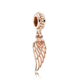 Rose Rose Gold Beads Diy Jewelry Accessories Rose Gold Snowflake Tree Of Life Starfish Love Pendant 1618388549813