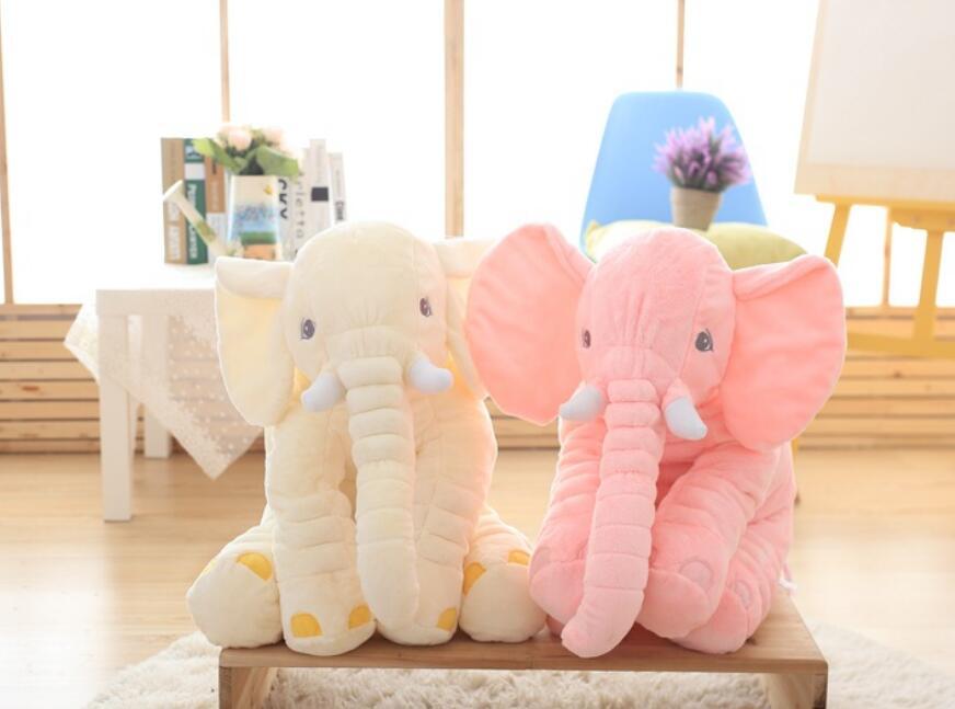 Children's Soothing Elephant Plush Toy Pillow 1618403348660