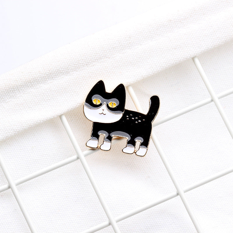 Bag Accessories Cartoon Dripping Oil Cute Alien Cat Brooch Japanese Badge Pin Badge Custom Wholesale 1618446419666