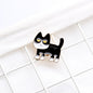 Bag Accessories Cartoon Dripping Oil Cute Alien Cat Brooch Japanese Badge Pin Badge Custom Wholesale 1618446419666