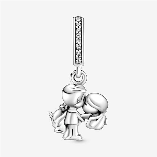 Sterling Silver Loose Beads Small Daisy Bracelet Beaded Charm 1618449521727