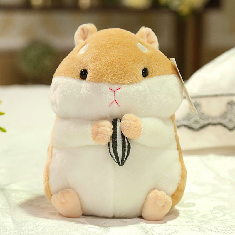 Cute Hamster Plush Toy Mouse Pendant Keychain Doll 1618457888964