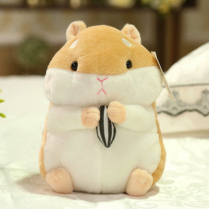 Cute Hamster Plush Toy Mouse Pendant Keychain Doll 1618457888964