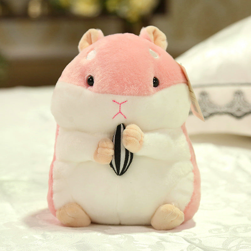Cute Hamster Plush Toy Mouse Pendant Keychain Doll 1618457888965