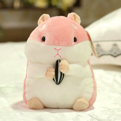 Cute Hamster Plush Toy Mouse Pendant Keychain Doll 1618457888965
