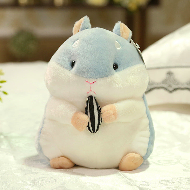 Cute Hamster Plush Toy Mouse Pendant Keychain Doll 1618457888967