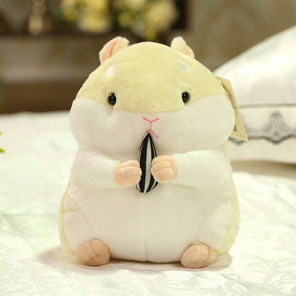 Cute Hamster Plush Toy Mouse Pendant Keychain Doll 1618457921103