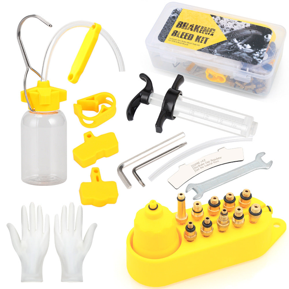 Universal Bicycle Hydraulic Disc Brake Oil Bleed kit 1618458507809