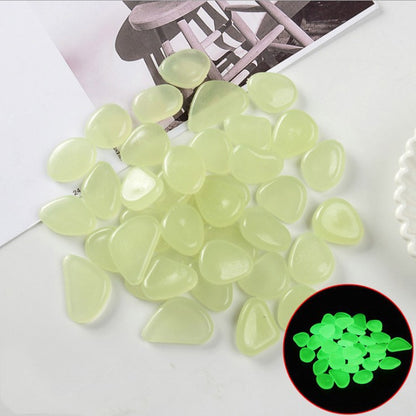 Luminous Stones Fluorescent Aquarium Pebbles Fish Tank Garden Luminous Stones 1618458975382