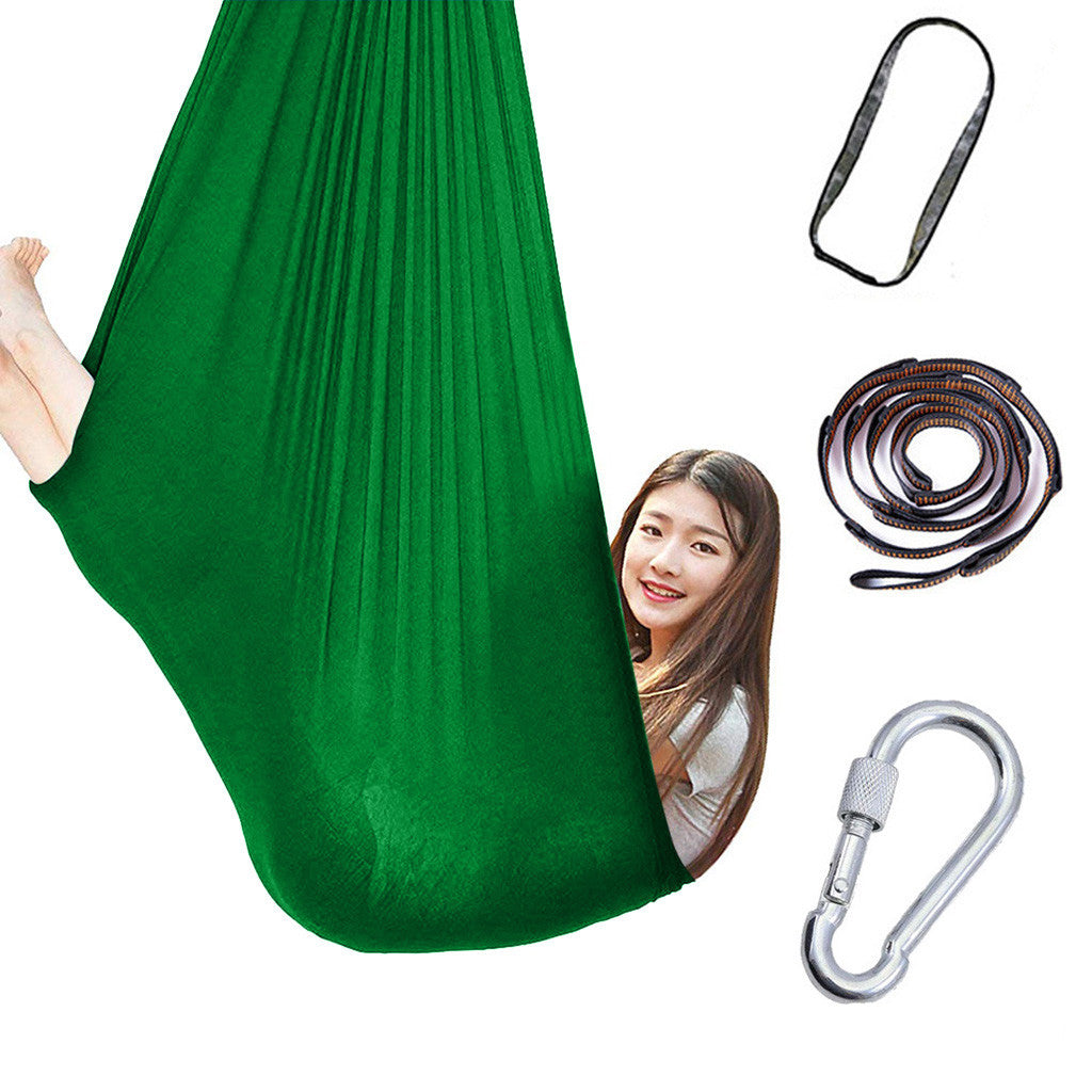 Kids  Cotton Outdoor Indoor Swing Hammock For Cuddle Up To Sensory Child Therapy Soft Elastic Parcel Steady Seat 161846949941