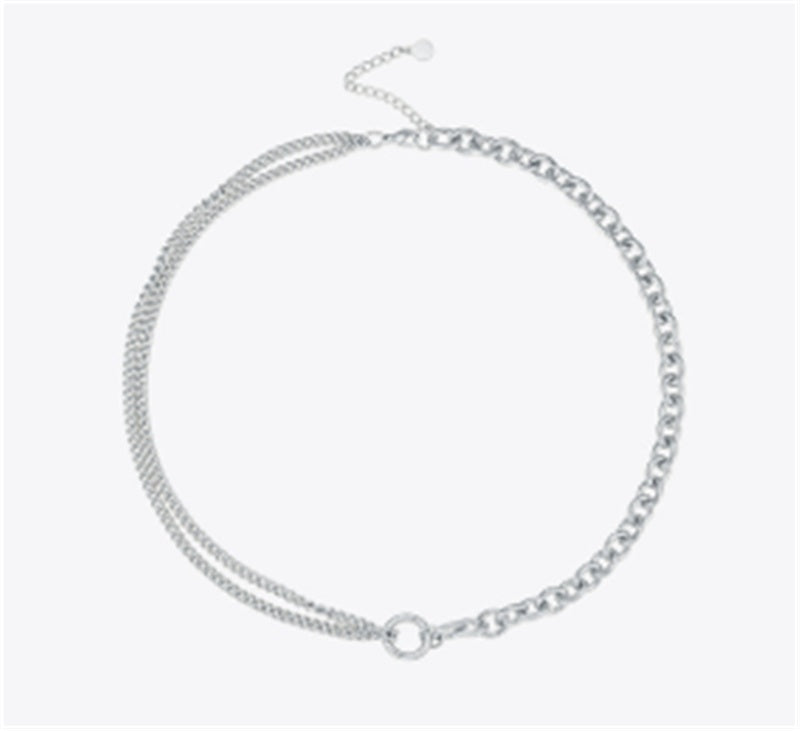 Titanium Steel European And American Double Thick Chain Necklace 1618486248443