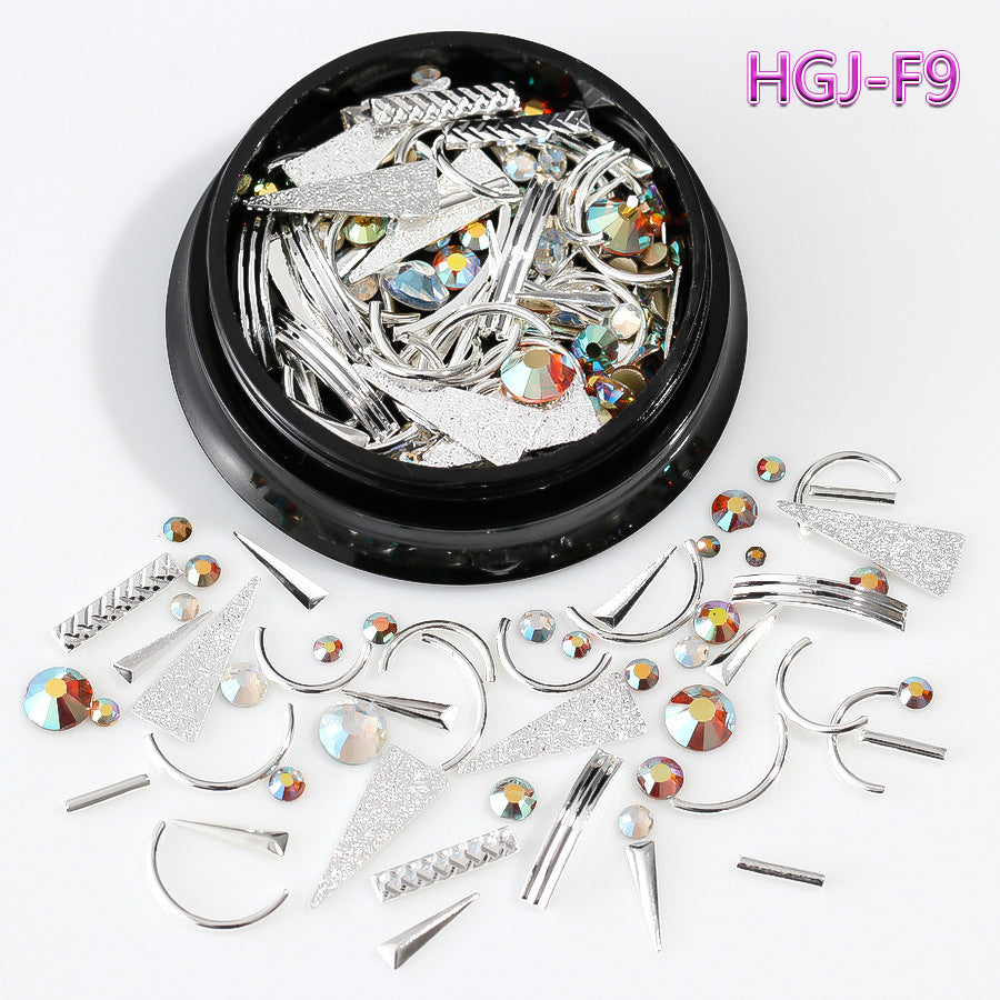 Nail Art Jewelry New Diamond Jewelry Decorations 1618619647031