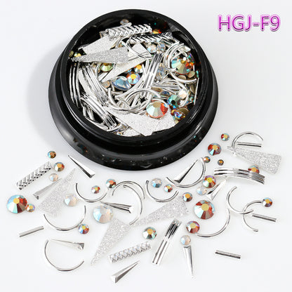 Nail Art Jewelry New Diamond Jewelry Decorations 1618619647031