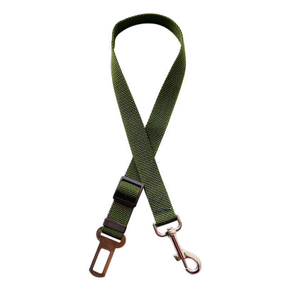 Adjustable Pet Cat Dog Car Seat Belt Pet Seat Vehicle Dog Harness Lead Clip Safety Lever Traction Dog Collars Dogs Accessoire