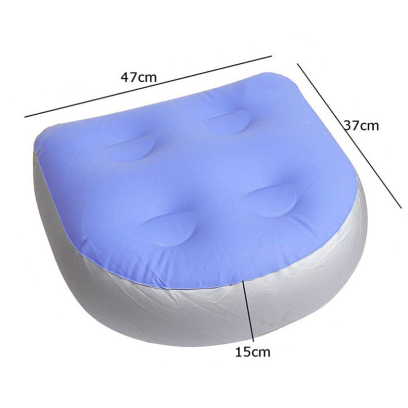 Hot Tub Mat Mat Home Decor Inflatable Cushion Spa Booster Seat Chair Cushion Mat Pad 47x37x15cm Throw Pillow Floor Cushion 16