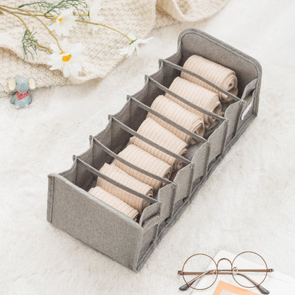 Cationic Underwear Storage Box Dormitory Fabric Bra, Socks, Panty Box 1618707781321
