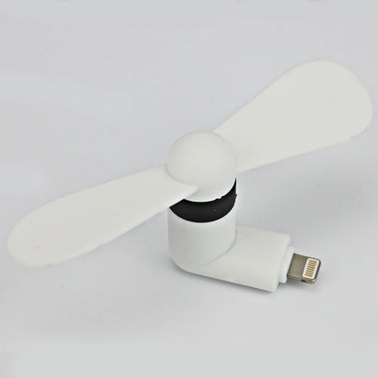 Compatible with Apple , Mobile Phone Mini Fan Android Portable Mobile Phone Mini Fan - 图片 1