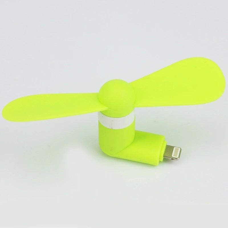 Compatible with Apple , Mobile Phone Mini Fan Android Portable Mobile Phone Mini Fan - 图片 8