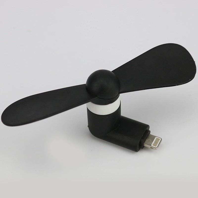 Compatible with Apple , Mobile Phone Mini Fan Android Portable Mobile Phone Mini Fan - 图片 7