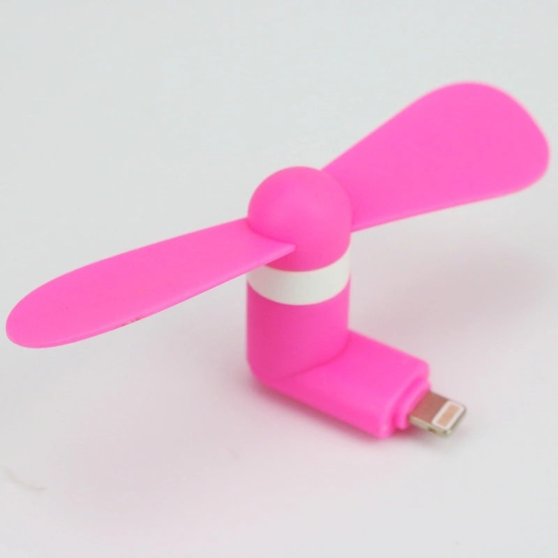 Compatible with Apple , Mobile Phone Mini Fan Android Portable Mobile Phone Mini Fan - 图片 11