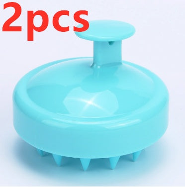 Silicone Shampoo Brush Massage Scalp Hair Brush 1618733331283