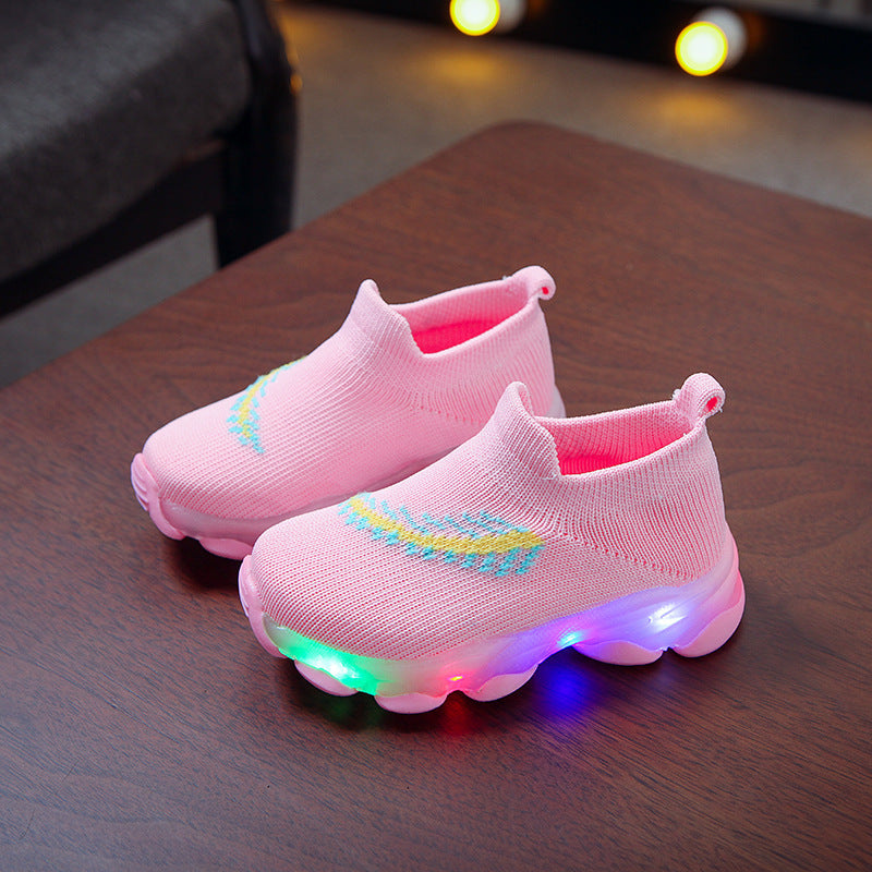 Sensor Light Led Light Socks Shoes Boys And Girls Light Shoes 1618740320748
