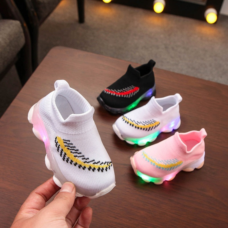 Sensor Light Led Light Socks Shoes Boys And Girls Light Shoes 1618740320751