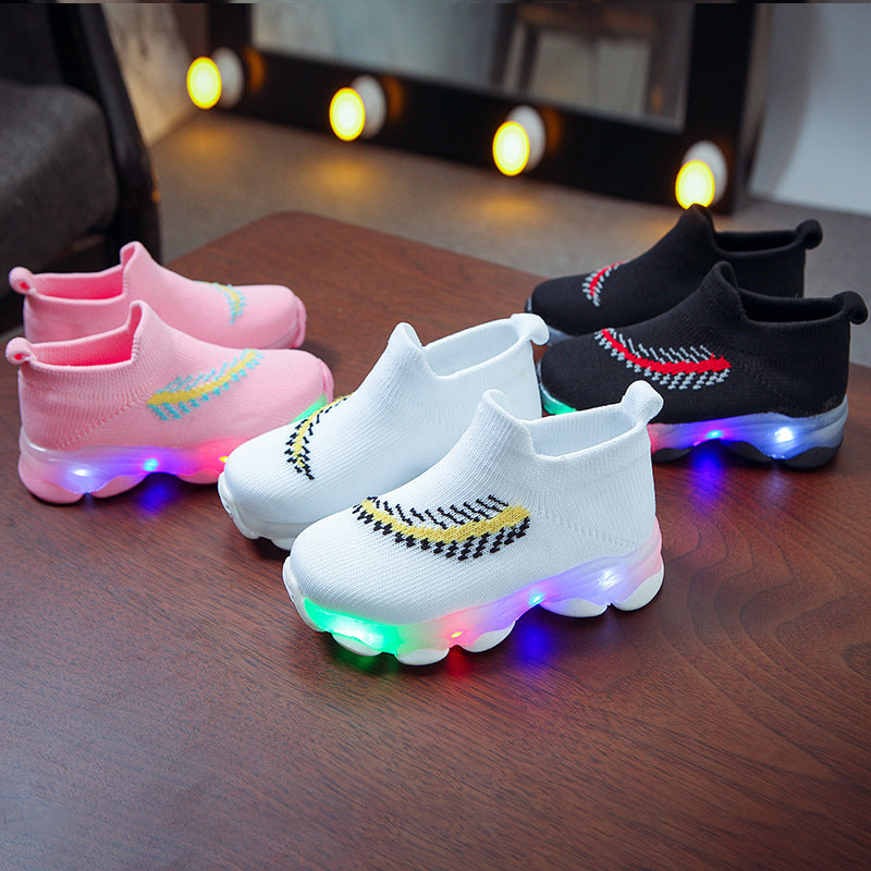 Sensor Light Led Light Socks Shoes Boys And Girls Light Shoes 1618740320752