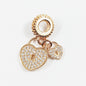 Rose Rose Gold Beads Diy Jewelry Accessories Rose Gold Snowflake Tree Of Life Starfish Love Pendant 1618812922212