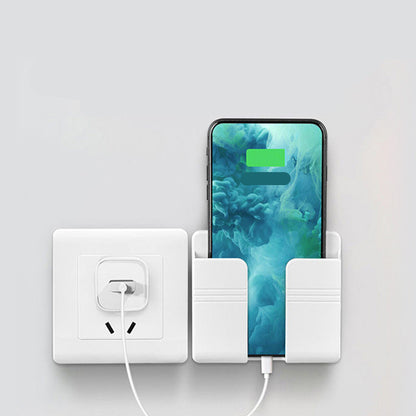 Mobile Phone Charging Storage Rack Punch-free Sticky Storage Box - 图片 6