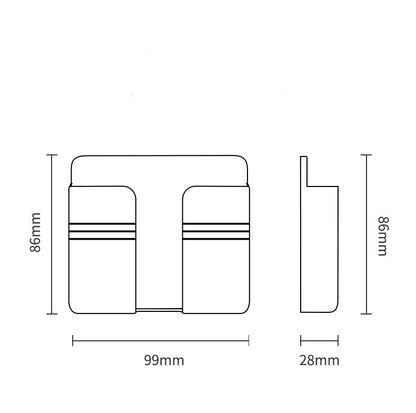 Mobile Phone Charging Storage Rack Punch-free Sticky Storage Box - 图片 2