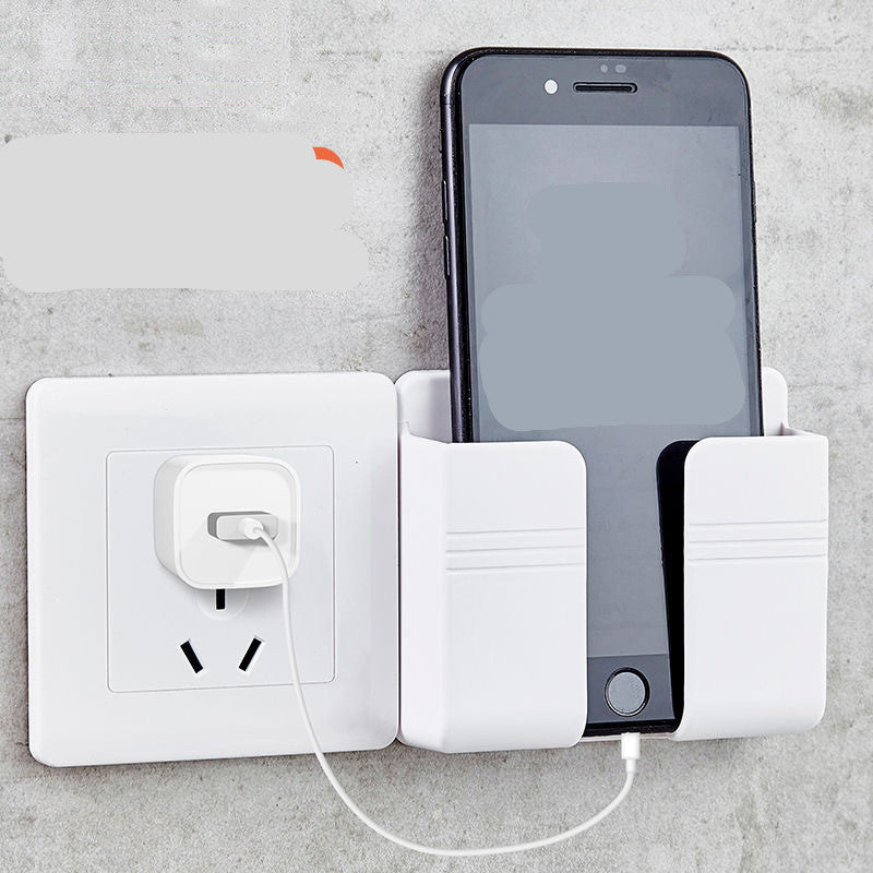 Mobile Phone Charging Storage Rack Punch-free Sticky Storage Box - 图片 5