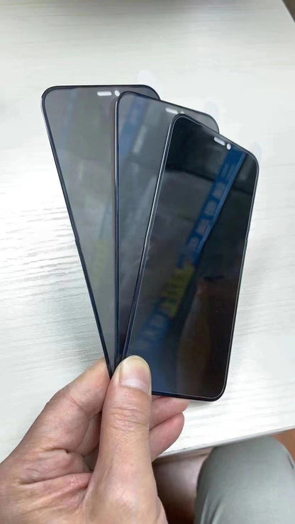 Compatible With, Compatible With , Suitable For  IPhone12ProMax Soft Edge Privacy Privacy Film 12Pro Carbon Fiber Privacy Privacy Protection Film 11 Film - 图片 4