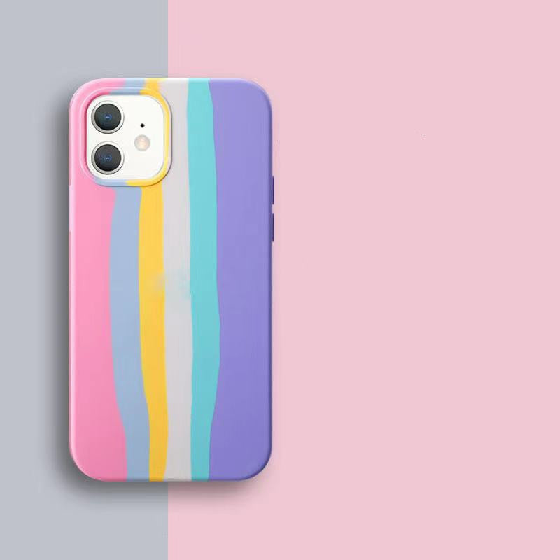 Compatible with Apple , Phone Case 11 Rainbow Liquid Shell Apple 1618836347895