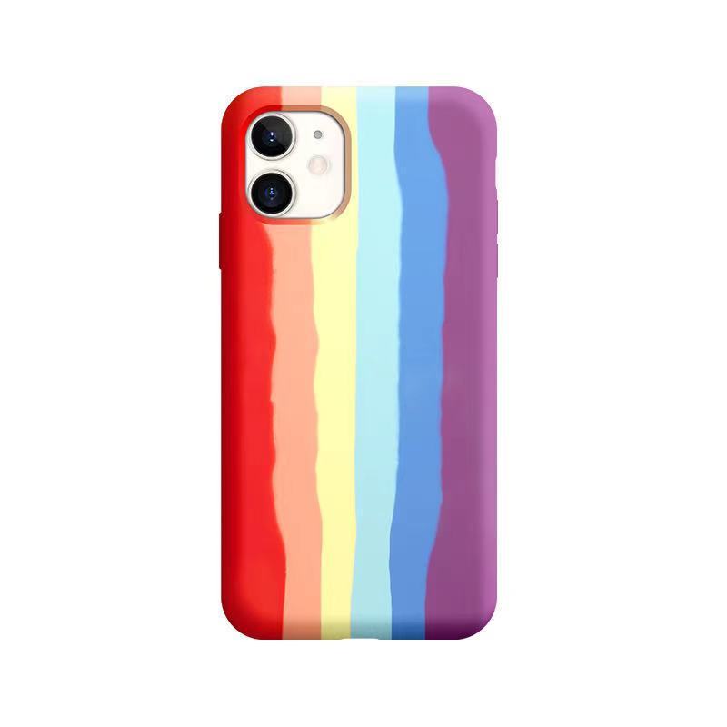 Compatible with Apple , Phone Case 11 Rainbow Liquid Shell Apple 1618836347897
