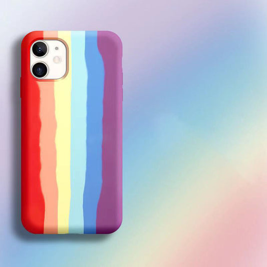 Compatible with Apple , Phone Case 11 Rainbow Liquid Shell Apple 1618836347898