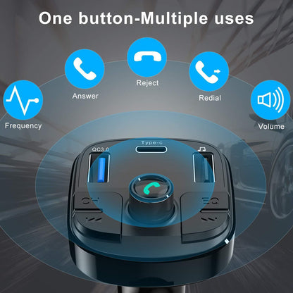 Car Mp3 Bluetooth Player Charger 1618895273590
