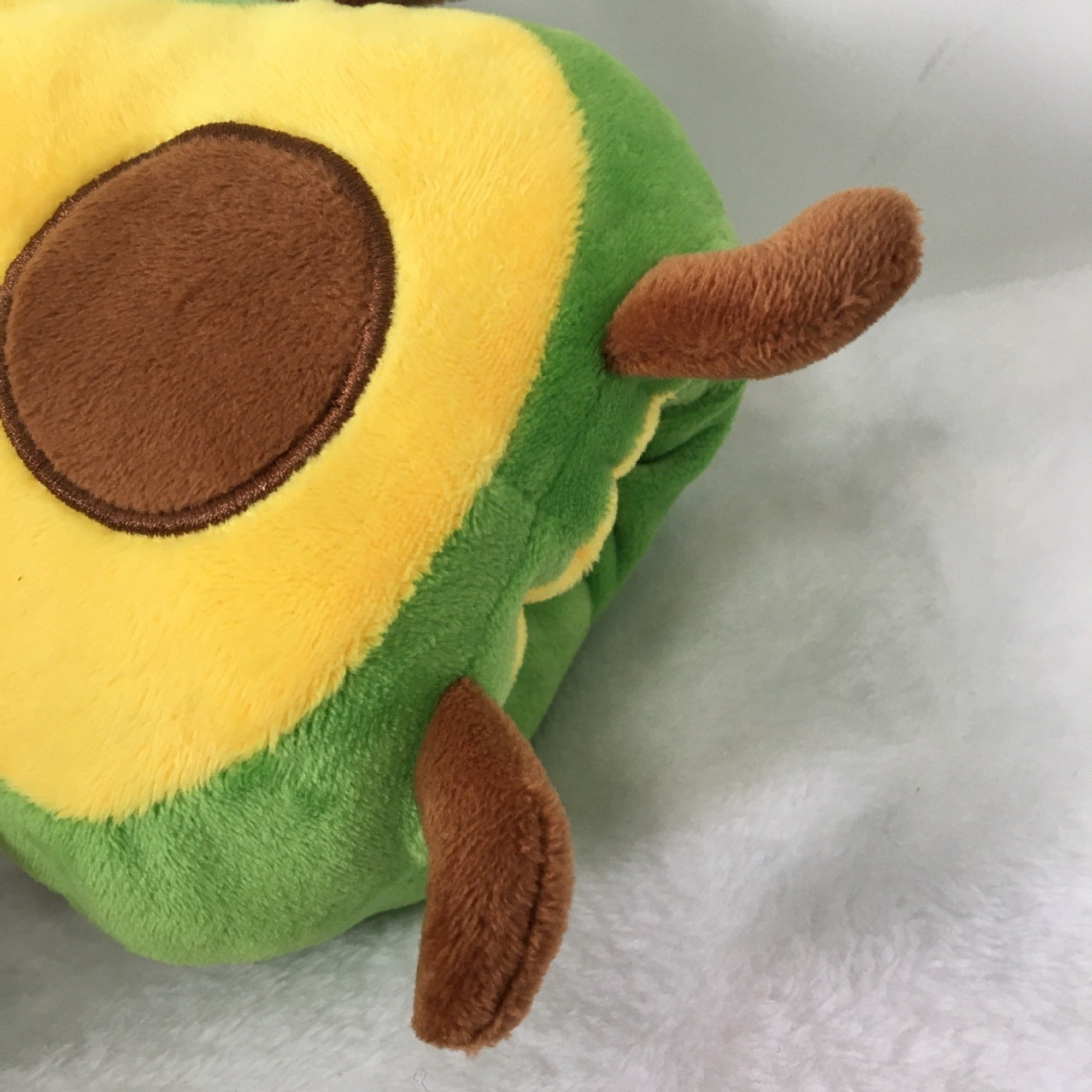 Flip Avocado Doll flip Double-sided Angry Happy Expression Avocado Plush Toy 1618899365604