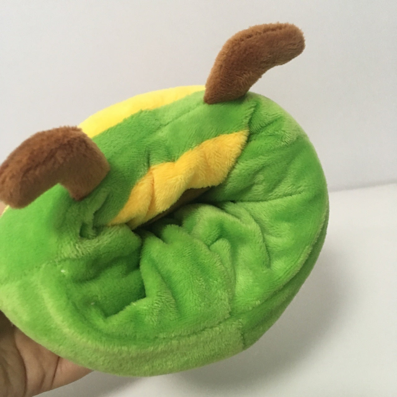 Flip Avocado Doll flip Double-sided Angry Happy Expression Avocado Plush Toy 1618899365605