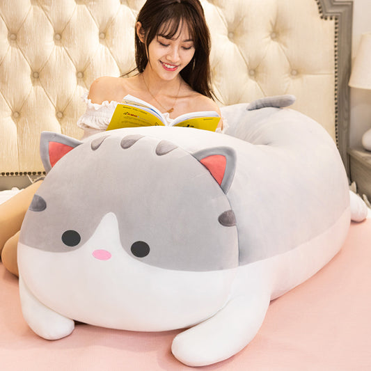 Cute Cat Plush Toy Girl Rag Doll Sleeping Pillow Bed Super Soft Doll Doll Birthday Gift 1618903018007