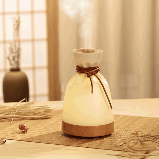 Wood Aromatherapy Desk Lamp Humidifier Aromatherapy Machine 1618911705178