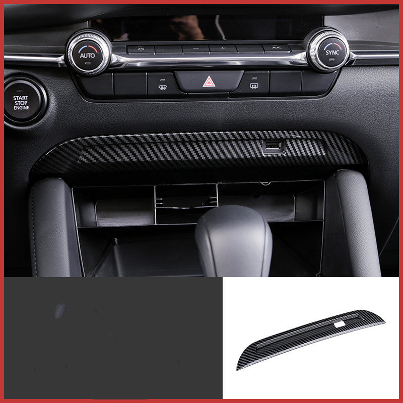 Mazda 3 Angkesaila modified interior carbon fiber decoration 1618921066314