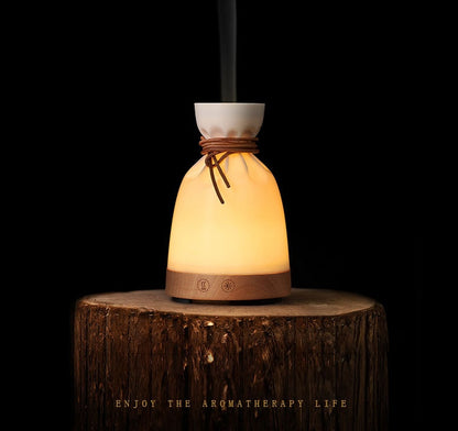 Wood Aromatherapy Desk Lamp Humidifier Aromatherapy Machine 1618973115435