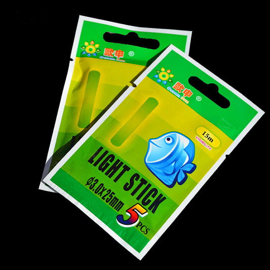 Glow Sticks, Luminous Sticks, 2 Pcs, 5 Sticks, Night Fishing Glow Sticks, Accessories 1618979811561