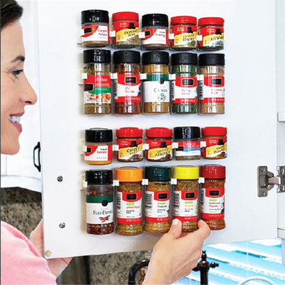 Clip N Store Storage Rack Spice Rack Kitchen Supplies Gadgets Bottle Racks 1618983832367