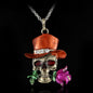 European And American Fashion Alloy Retro Necklace Foreign Trade Hot Sale Skull Charm Halloween Jewelry 1618997090345