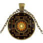 Sacred Sri Lanka Yantra Time Gem Pendant Necklace 1619062129076