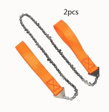 24 inch portable hand chain saw outdoor survival hand saw garden garden hand saw outdoor wire saw - HD Wireless Product #8